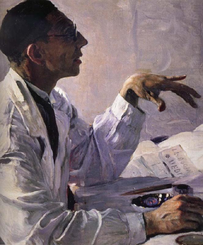 Nesterov Nikolai Stepanovich The Surgeon Doc. china oil painting image
